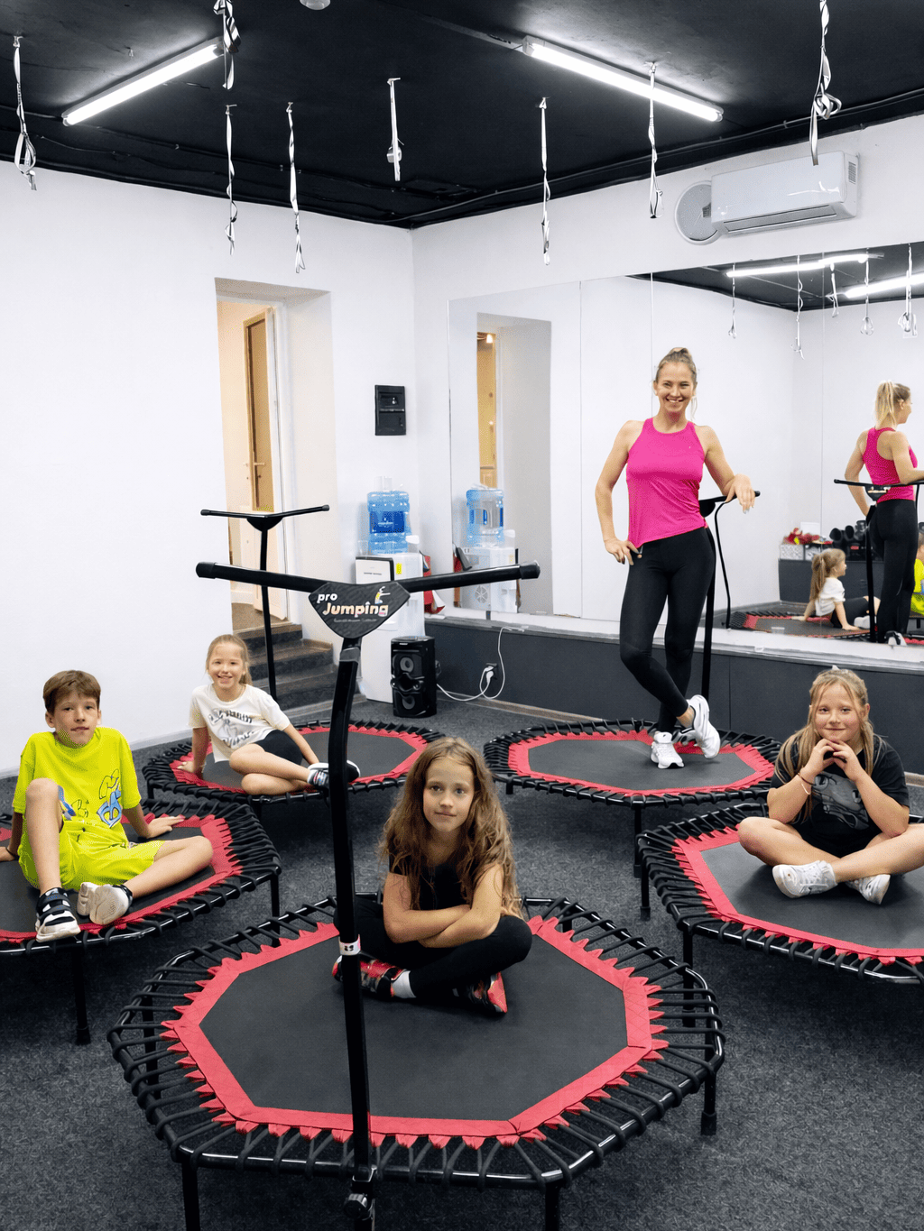 Детские фитнес-батуты